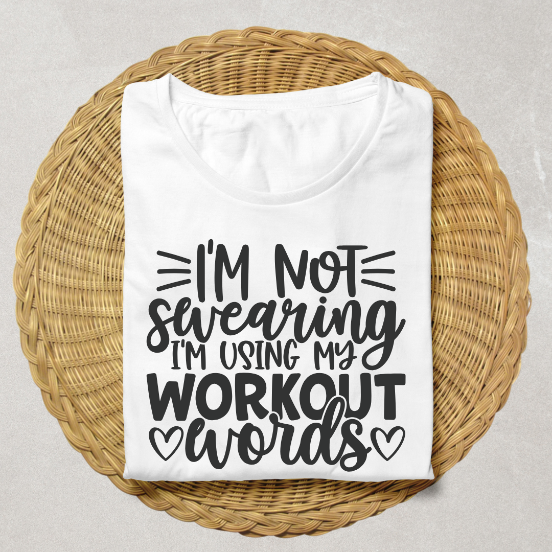 I'm Not Swearing Half Sleeve T-shirt