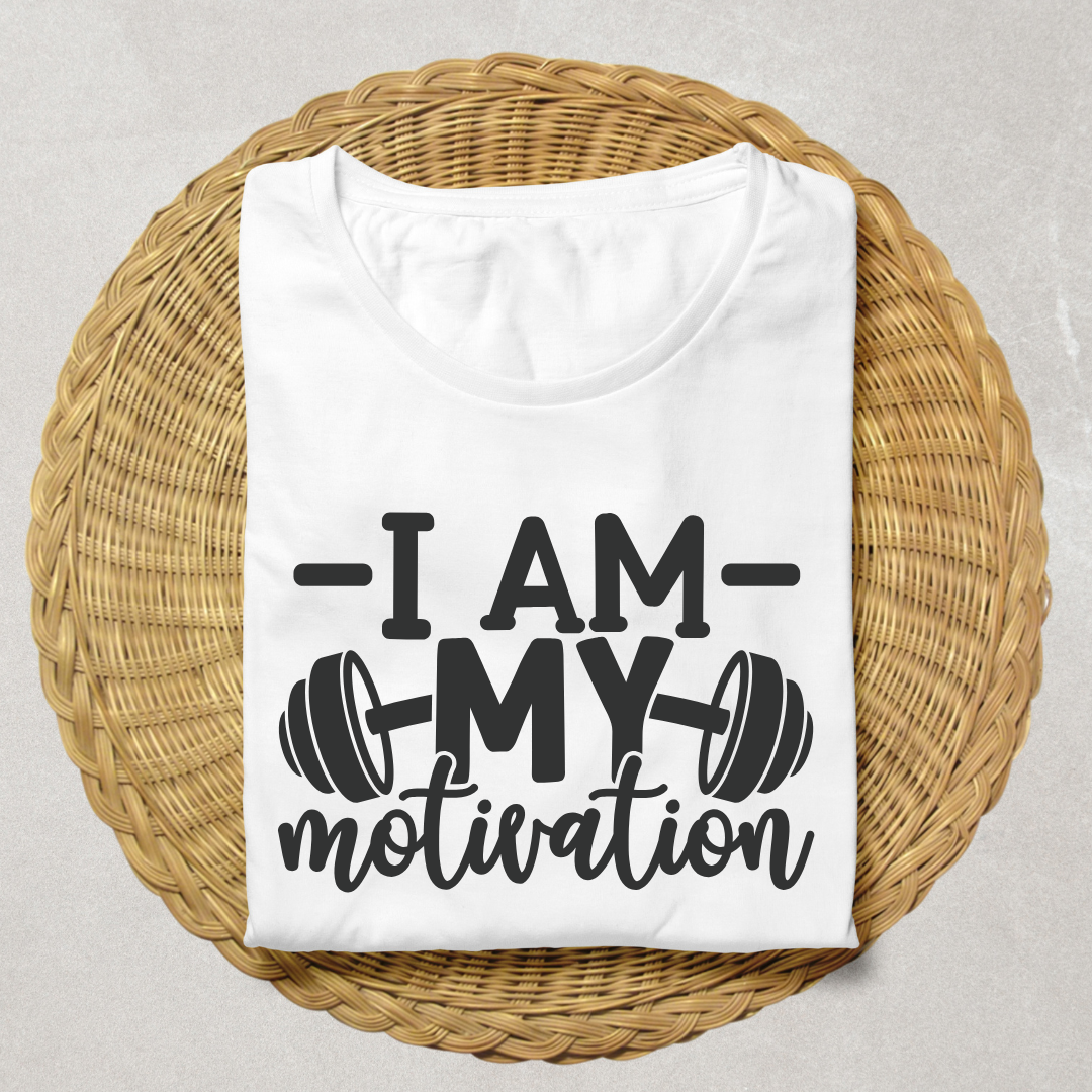 I Am My Motivation Half Sleeve T-shirt