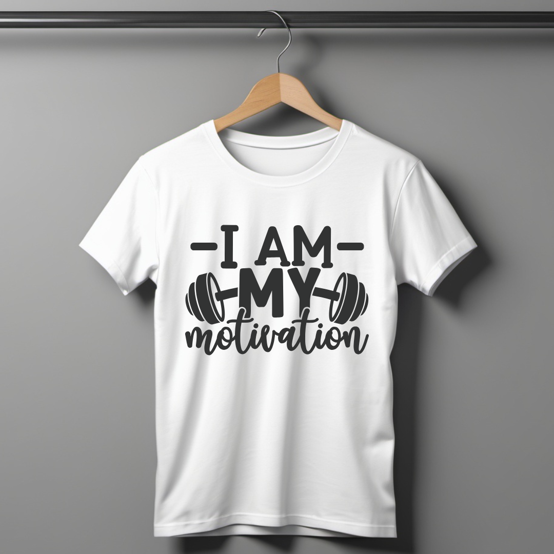 I Am My Motivation Half Sleeve T-shirt