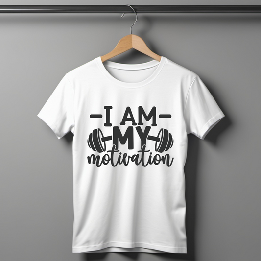 I Am My Motivation Half Sleeve T-shirt