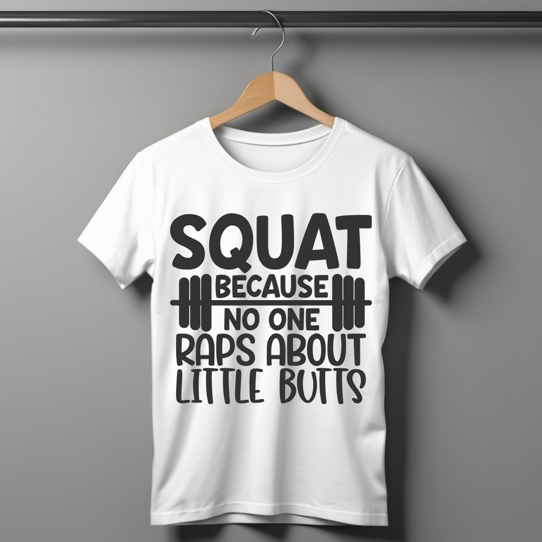 Squats Because No One Half Sleeve T-shirt