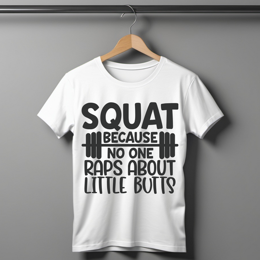 Squats Because No One Half Sleeve T-shirt