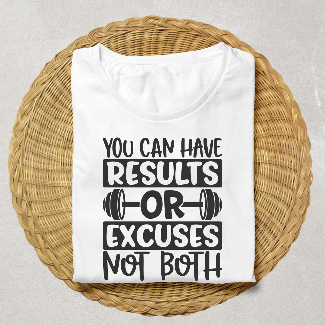 You Can Have Results Half Sleeve T-shirt