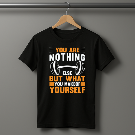 You Are Nothing Half Sleeve T-shirt