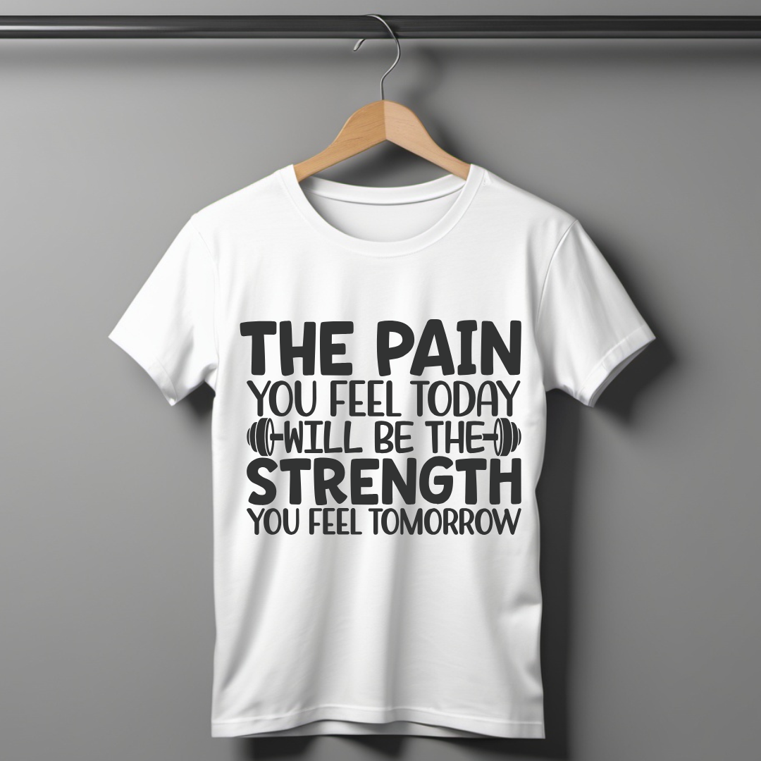 The Pain You Feel Today Half Sleeve T-shirt
