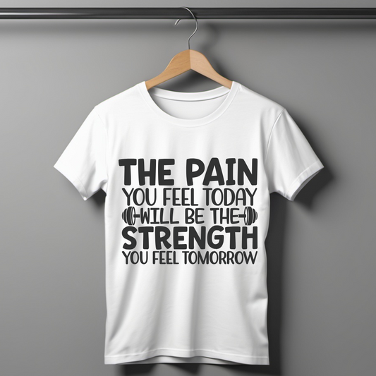 The Pain You Feel Today Half Sleeve T-shirt