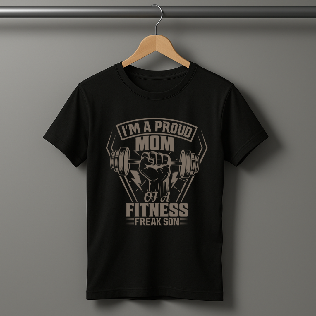 Proud MOM Half Sleeve T-shirt