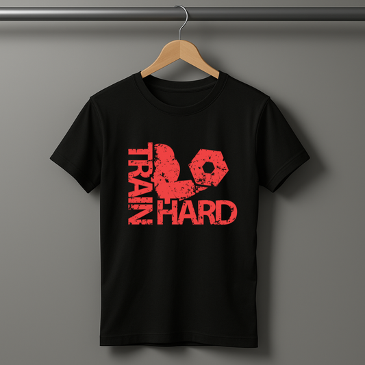 Train Hard Half Sleeve T-shirt