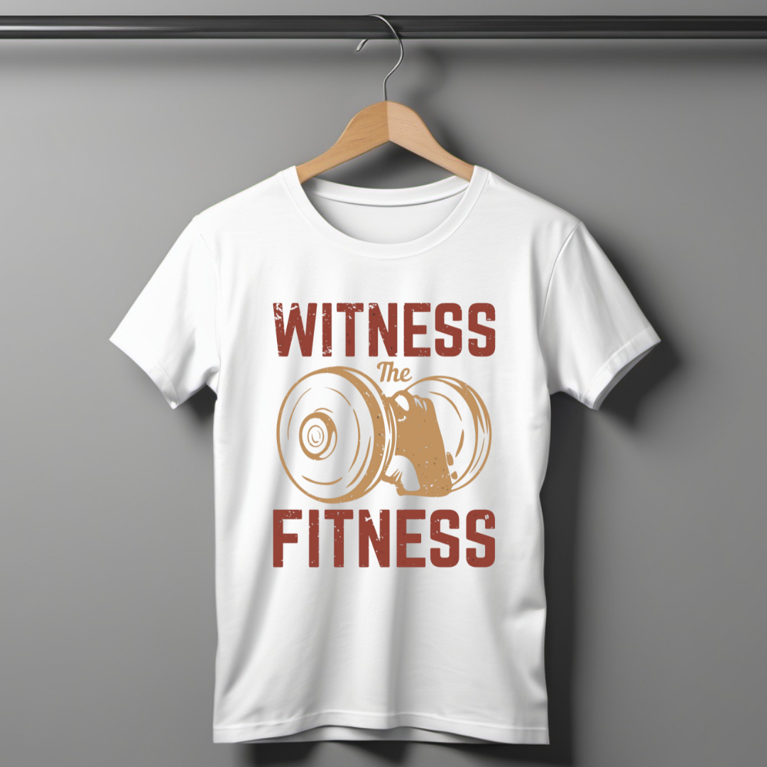 Witness The Fitness Half Sleeve T-shirt