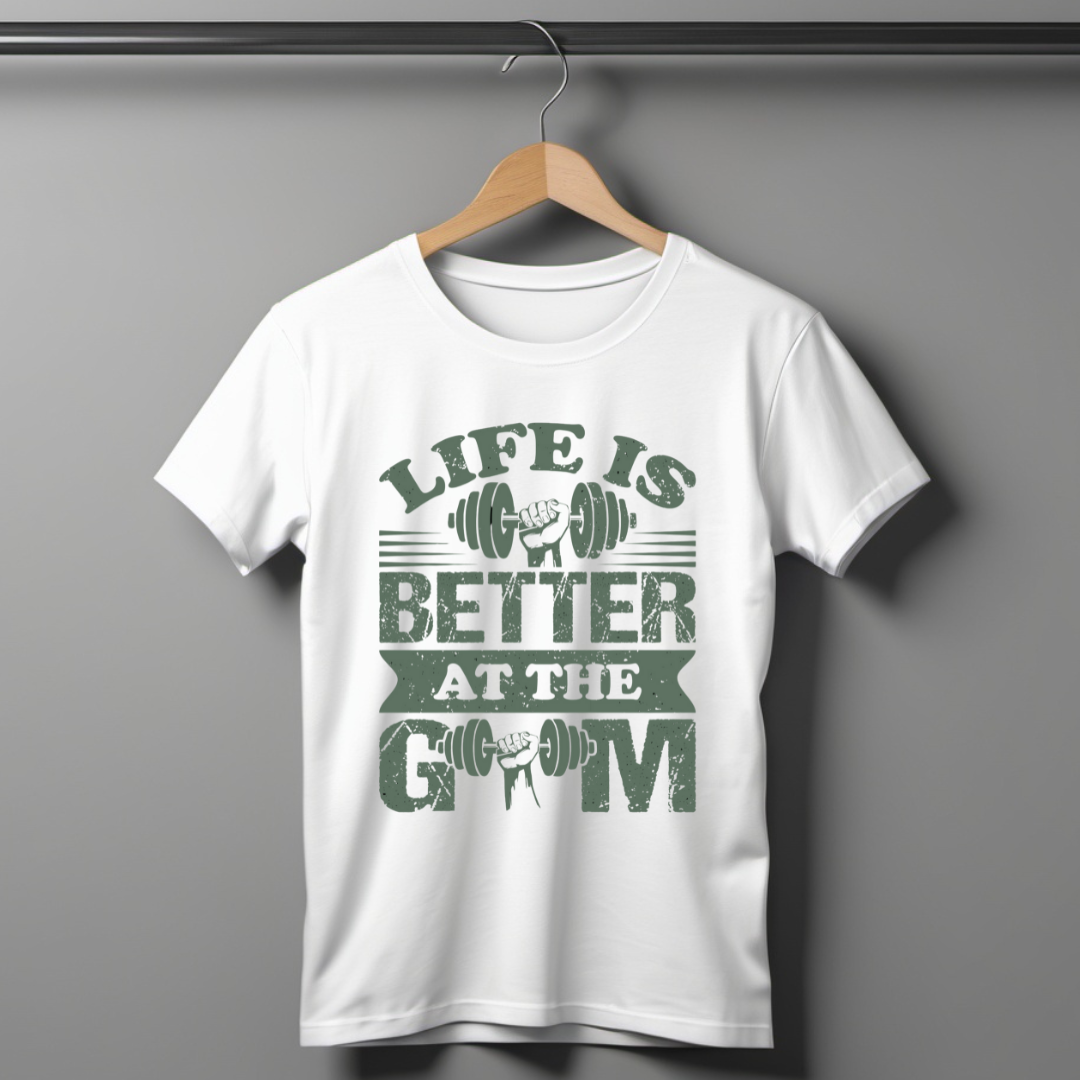 Life is better Half Sleeve T-shirt