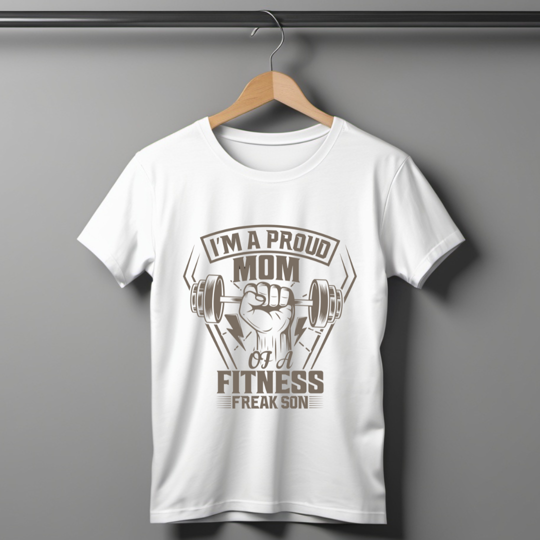 Proud MOM Half Sleeve T-shirt