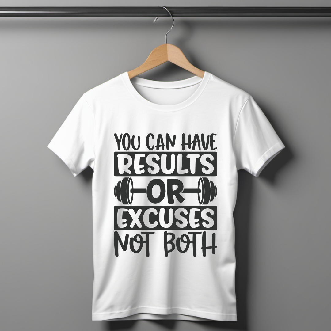 You Can Have Results Half Sleeve T-shirt