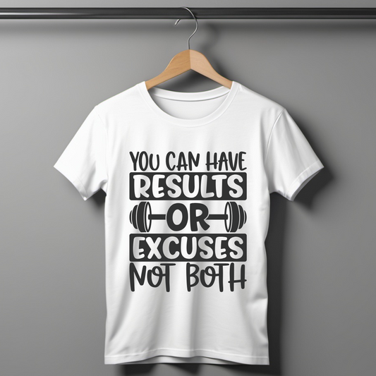 You Can Have Results Half Sleeve T-shirt